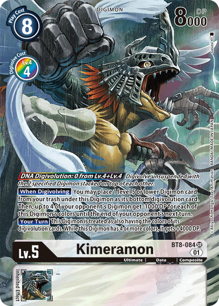 Kimeramon [BT8-084] (Alternate Art) [New Awakening] | Event Horizon Hobbies CA