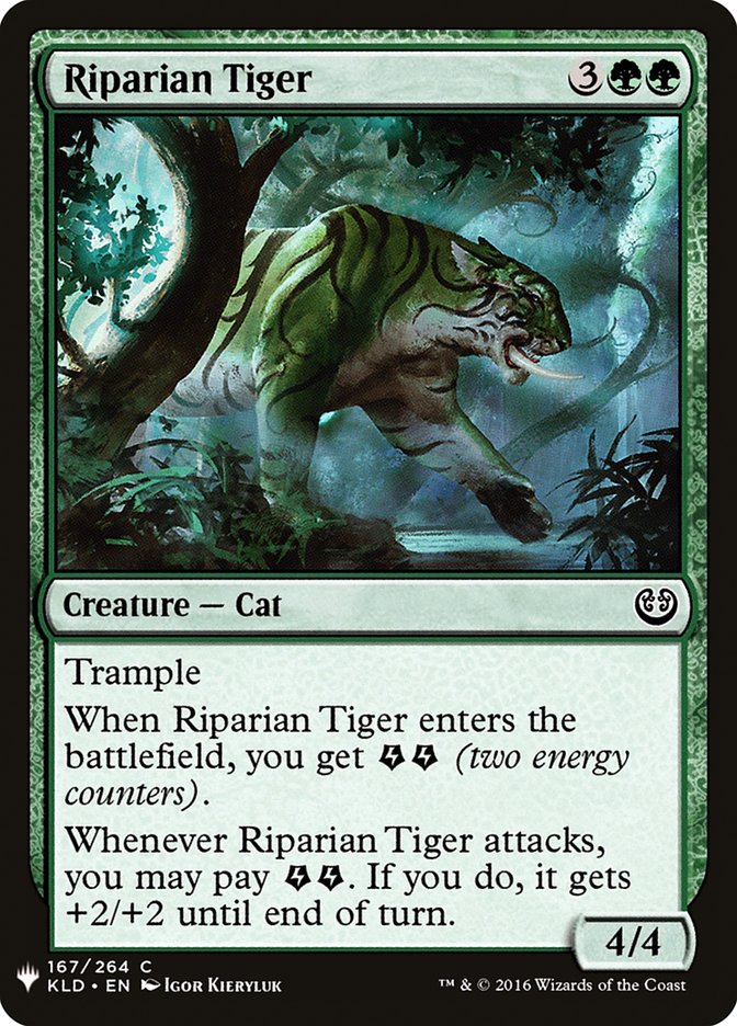 Riparian Tiger [Mystery Booster] | Event Horizon Hobbies CA