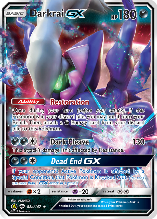 Darkrai GX (88a/147) [Alternate Art Promos] | Event Horizon Hobbies CA