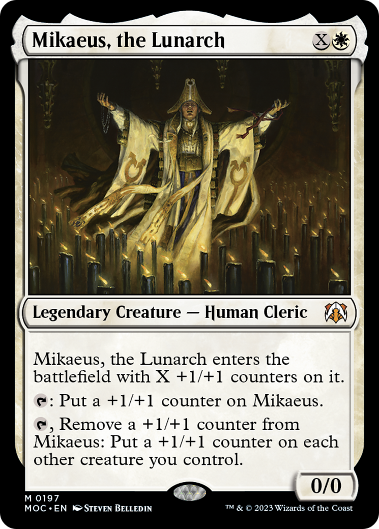 Mikaeus, the Lunarch [March of the Machine Commander] | Event Horizon Hobbies CA