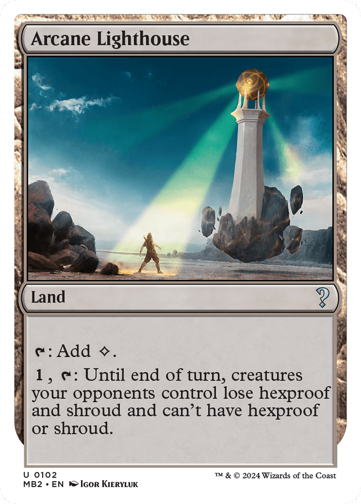 Arcane Lighthouse (White Border) [Mystery Booster 2] | Event Horizon Hobbies CA