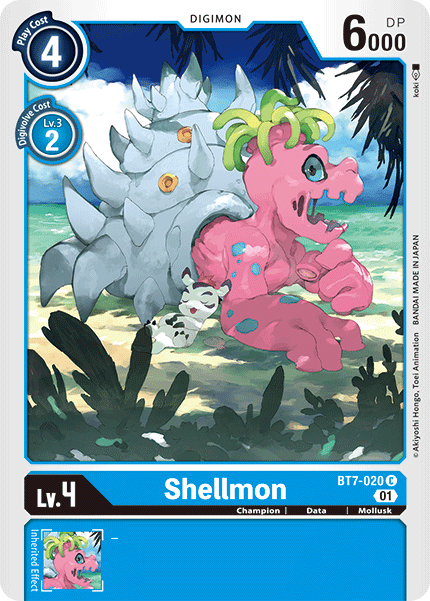 Shellmon [BT7-020] [Next Adventure] | Event Horizon Hobbies CA