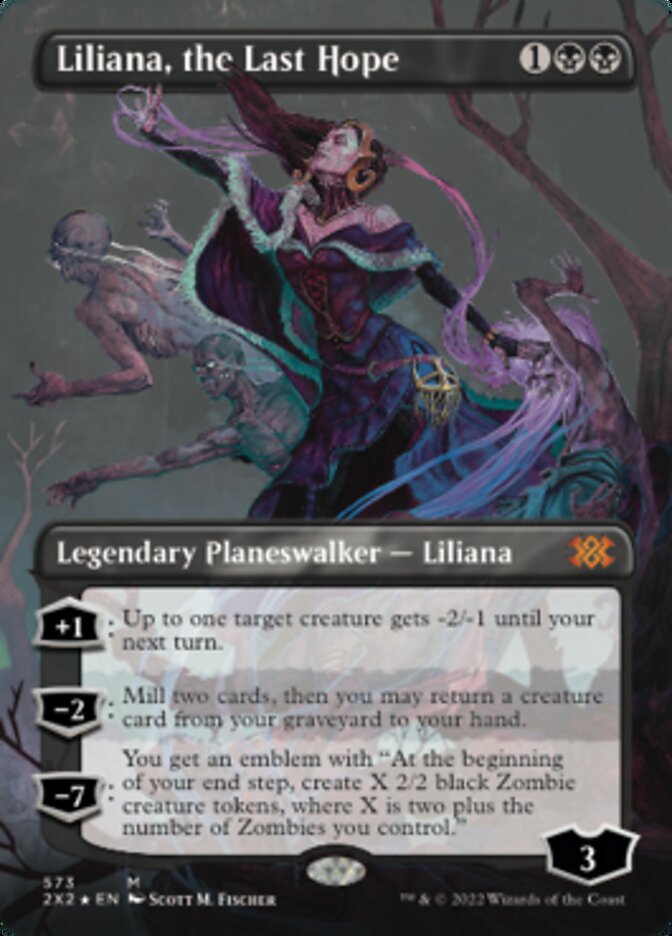 Liliana, the Last Hope (Textured Foil) [Double Masters 2022] | Event Horizon Hobbies CA