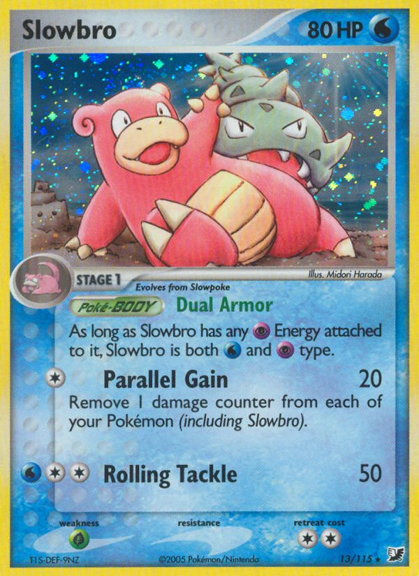 Slowbro (13/115) [EX: Unseen Forces] | Event Horizon Hobbies CA