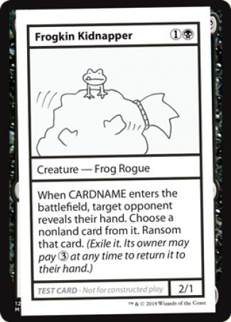 Frogkin Kidnapper (2021 Edition) [Mystery Booster Playtest Cards] | Event Horizon Hobbies CA