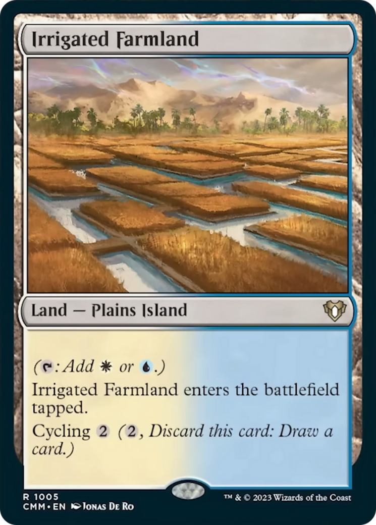 Irrigated Farmland [Commander Masters] | Event Horizon Hobbies CA