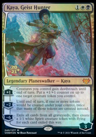 Kaya, Geist Hunter [Innistrad: Crimson Vow Prerelease Promos] | Event Horizon Hobbies CA