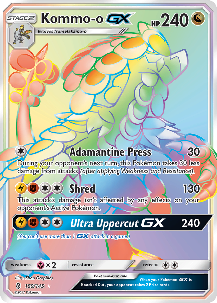 Kommo-o GX (159/145) [Sun & Moon: Guardians Rising] | Event Horizon Hobbies CA