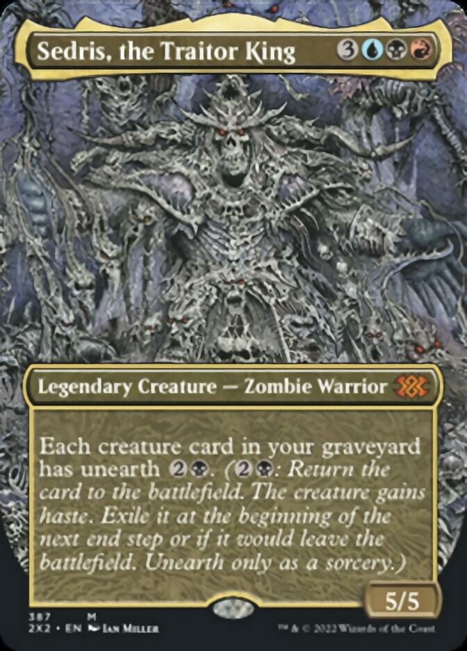 Sedris, the Traitor King (Borderless Alternate Art) [Double Masters 2022] | Event Horizon Hobbies CA