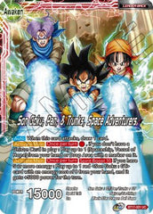 Son Goku // Son Goku, Pan, and Trunks, Space Adventurers (BT17-001) [Ultimate Squad] | Event Horizon Hobbies CA