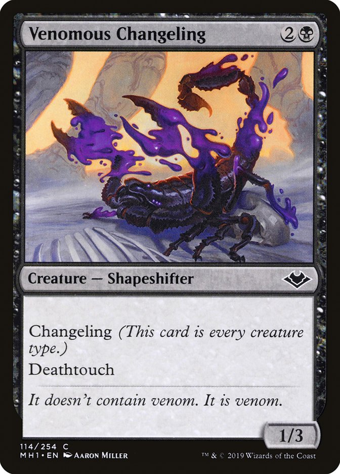 Venomous Changeling [Modern Horizons] | Event Horizon Hobbies CA