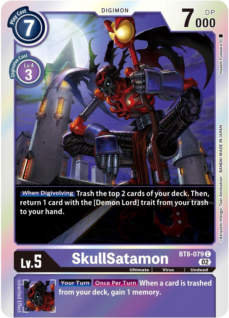 SkullSatamon [BT8-079] (Alternate Art) [Starter Deck: Beelzemon Advanced Deck Set] | Event Horizon Hobbies CA