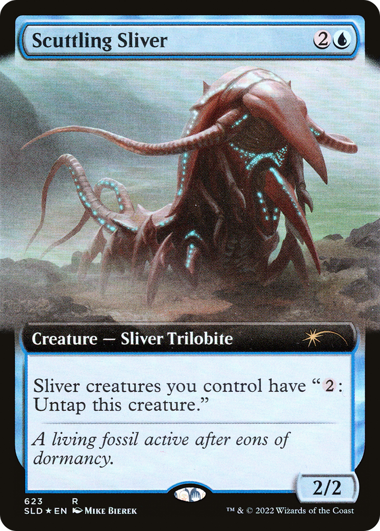 Scuttling Sliver (Extended Art) [Secret Lair Drop Promos] | Event Horizon Hobbies CA