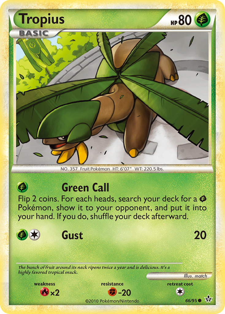 Tropius (66/95) [HeartGold & SoulSilver: Unleashed] | Event Horizon Hobbies CA