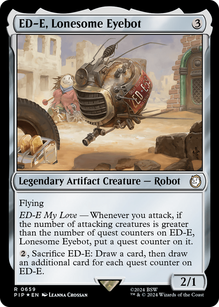 ED-E, Lonesome Eyebot (Surge Foil) [Fallout] | Event Horizon Hobbies CA