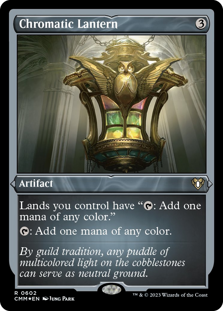 Chromatic Lantern (Foil Etched) [Commander Masters] | Event Horizon Hobbies CA