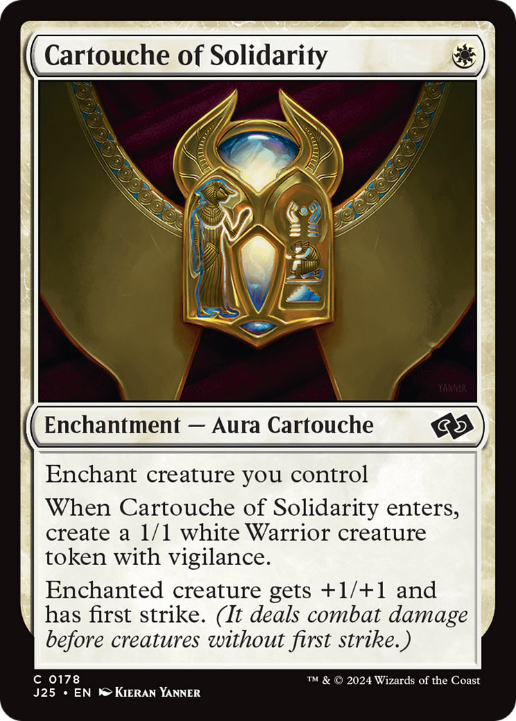 Cartouche of Solidarity [Foundations Jumpstart] | Event Horizon Hobbies CA