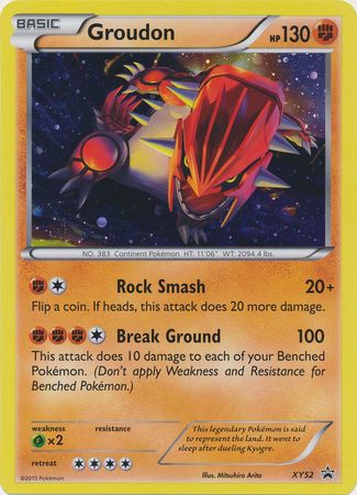 Groudon (XY52) (Jumbo Card) [XY: Black Star Promos] | Event Horizon Hobbies CA