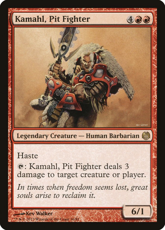 Kamahl, Pit Fighter [Duel Decks: Heroes vs. Monsters] | Event Horizon Hobbies CA