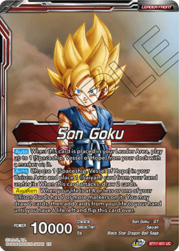 Son Goku // Son Goku, Pan, and Trunks, Space Adventurers (BT17-001) [Ultimate Squad] | Event Horizon Hobbies CA