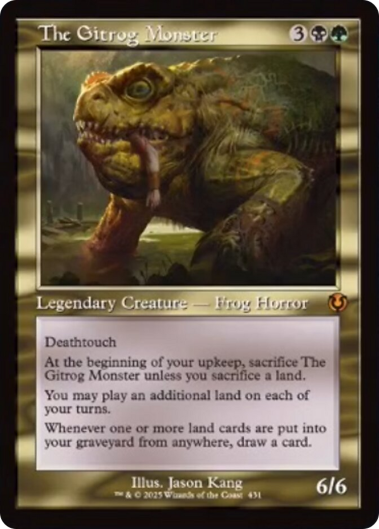 The Gitrog Monster (Retro Frame) [Innistrad Remastered] | Event Horizon Hobbies CA