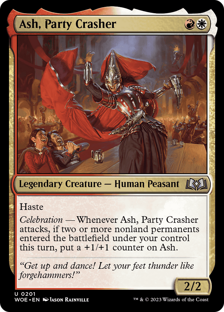 Ash, Party Crasher [Wilds of Eldraine] | Event Horizon Hobbies CA