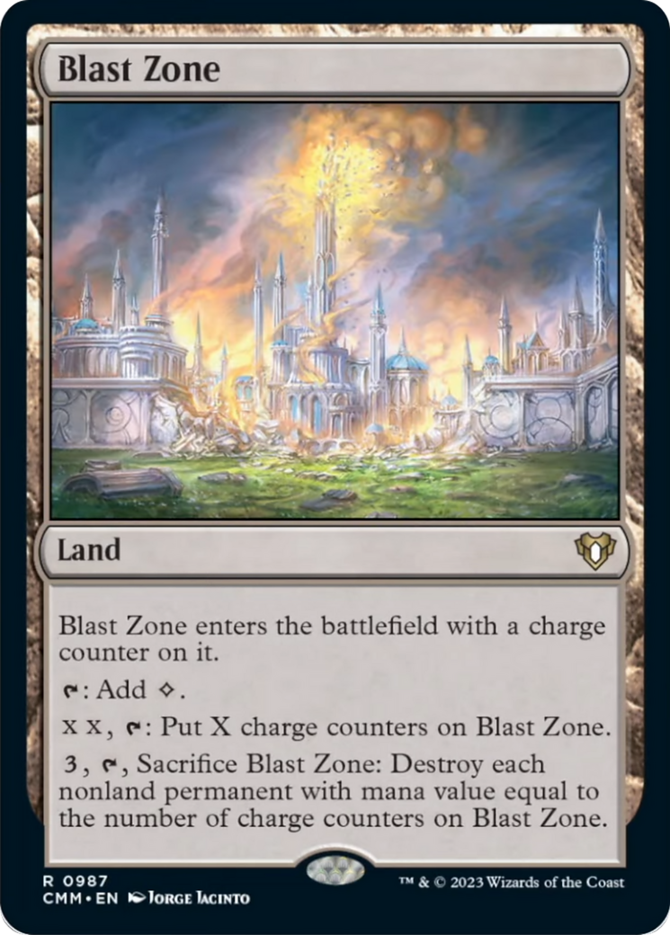 Blast Zone [Commander Masters] | Event Horizon Hobbies CA