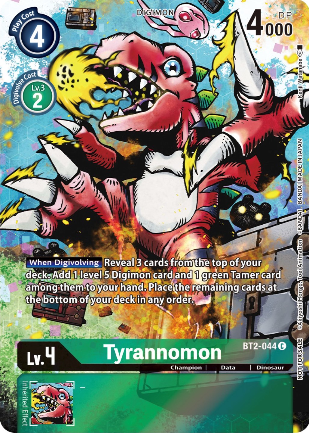 Tyrannomon [BT2-044] (25th Special Memorial Pack) [Release Special Booster Promos] | Event Horizon Hobbies CA