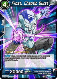 Frost, Chaotic Burst (Divine Multiverse Draft Tournament) (DB2-041) [Tournament Promotion Cards] | Event Horizon Hobbies CA