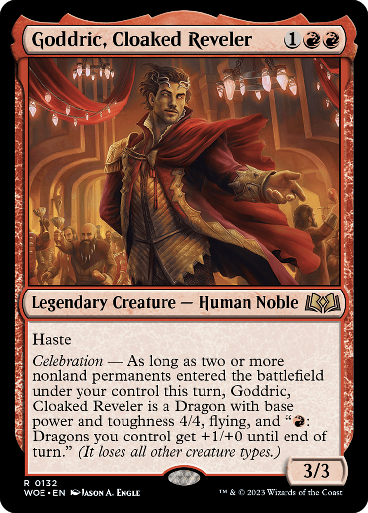 Goddric, Cloaked Reveler [Wilds of Eldraine] | Event Horizon Hobbies CA