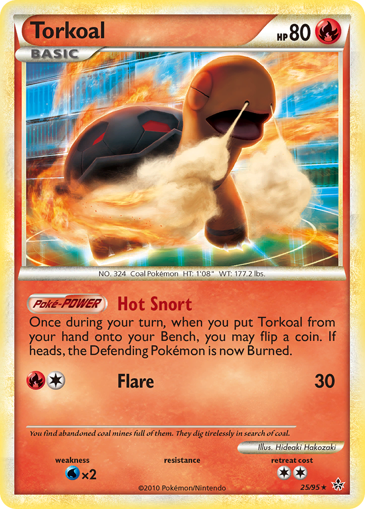 Torkoal (25/95) [HeartGold & SoulSilver: Unleashed] | Event Horizon Hobbies CA