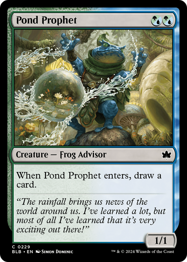 Pond Prophet [Bloomburrow] | Event Horizon Hobbies CA