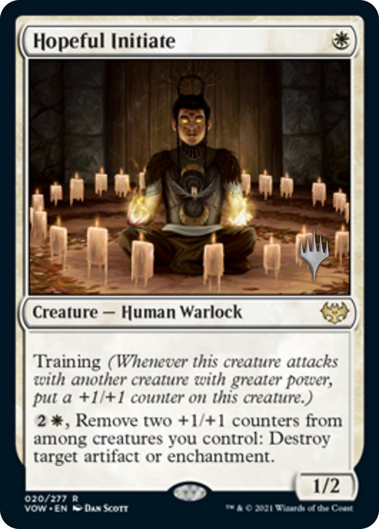 Hopeful Initiate (Promo Pack) [Innistrad: Crimson Vow Promos] | Event Horizon Hobbies CA