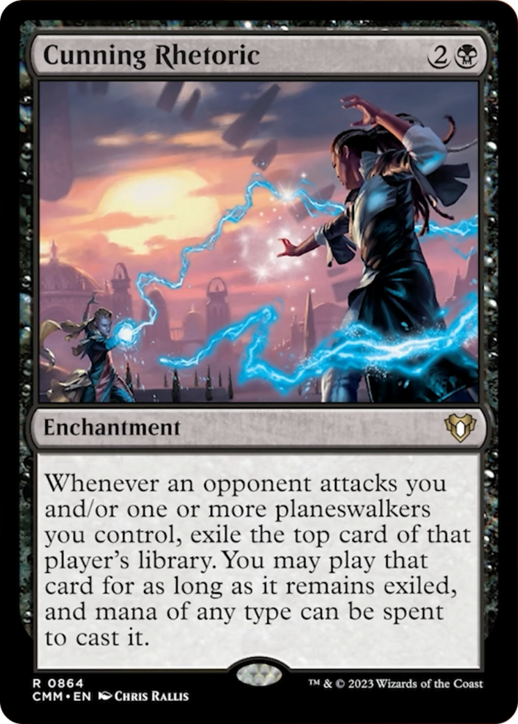 Cunning Rhetoric [Commander Masters]