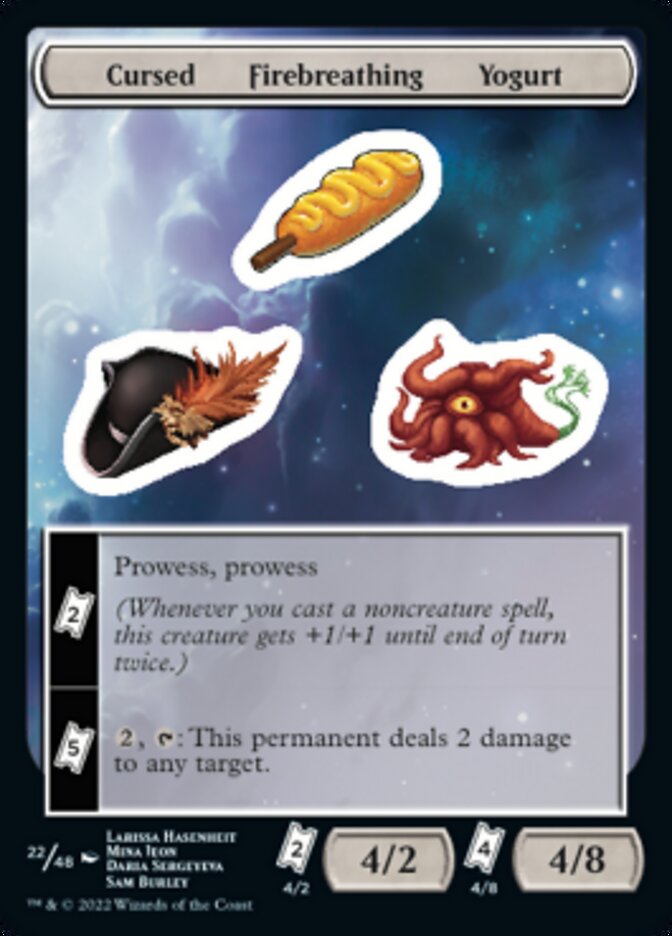 Cursed Firebreathing Yogurt [Unfinity Stickers] | Event Horizon Hobbies CA