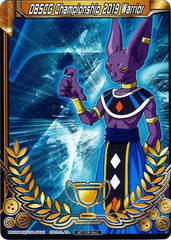 DBSCG Championship 2019 Warrior (Merit Card) - Universe 7 "Beerus" (7) [Tournament Promotion Cards] | Event Horizon Hobbies CA