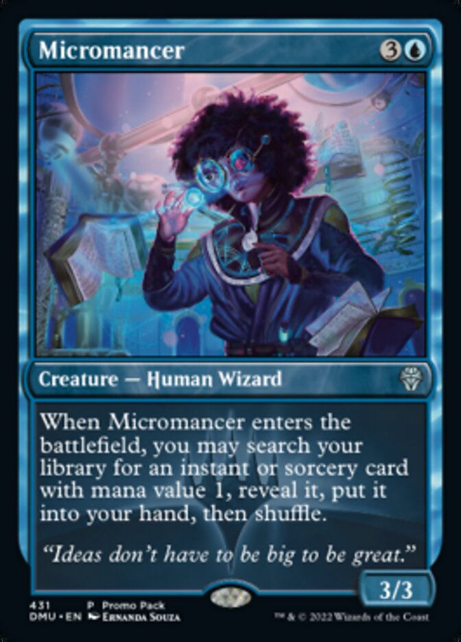 Micromancer (Promo Pack) [Dominaria United Promos]