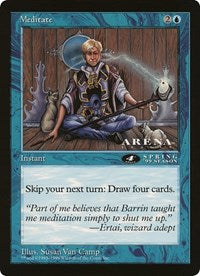 Meditate (4th Place) (Oversized) [Oversize Cards] | Event Horizon Hobbies CA