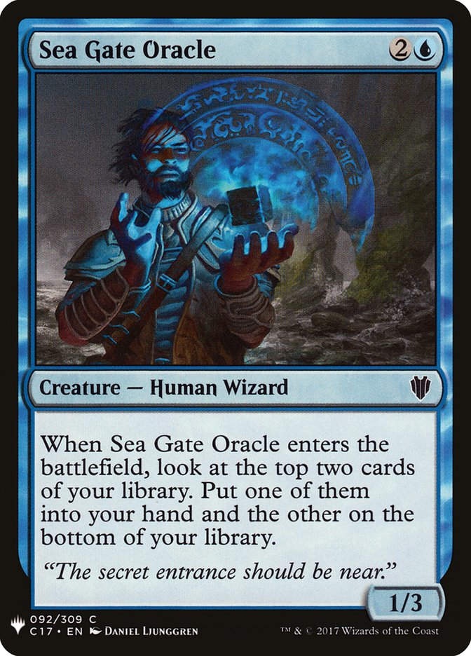 Sea Gate Oracle [Mystery Booster] | Event Horizon Hobbies CA