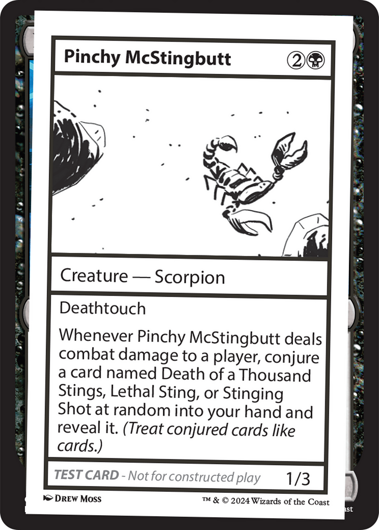 Pinchy McStingbutt [Mystery Booster 2 Playtest Cards] | Event Horizon Hobbies CA