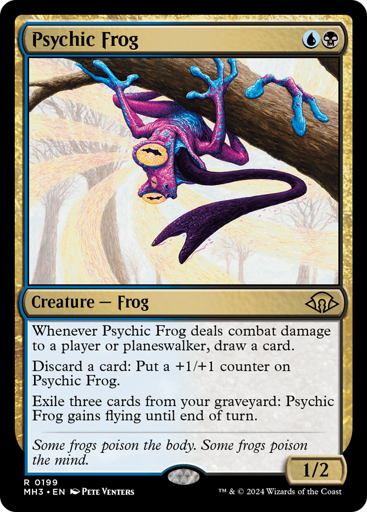 Psychic Frog [Modern Horizons 3] | Event Horizon Hobbies CA