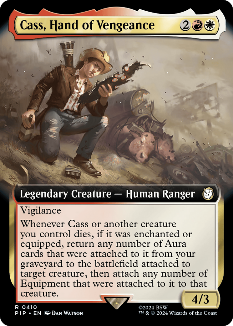 Cass, Hand of Vengeance (Extended Art) [Fallout] | Event Horizon Hobbies CA