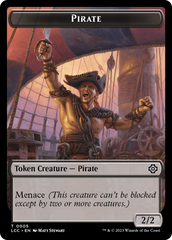 City's Blessing // Pirate (0005) Double-Sided Token [The Lost Caverns of Ixalan Commander Tokens] | Event Horizon Hobbies CA