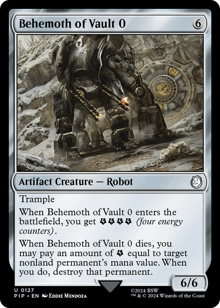 Behemoth of Vault 0 [Fallout] | Event Horizon Hobbies CA