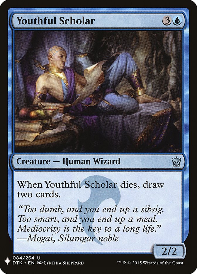 Youthful Scholar [Mystery Booster] | Event Horizon Hobbies CA