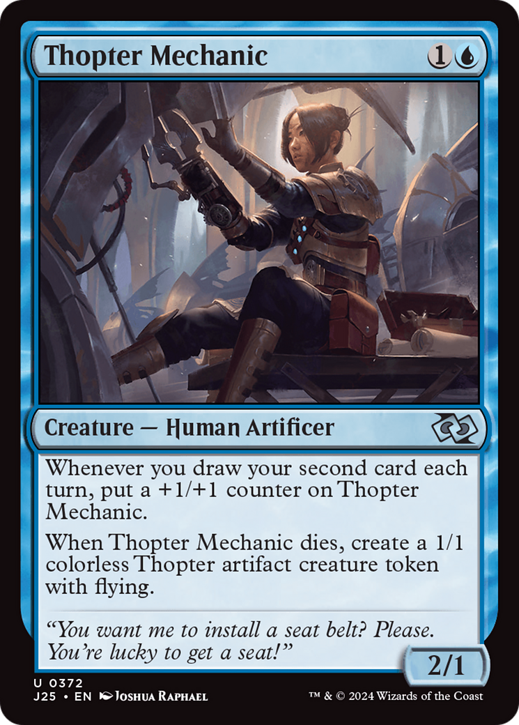 Thopter Mechanic [Foundations Jumpstart] | Event Horizon Hobbies CA