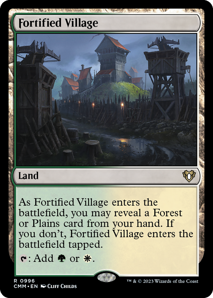 Fortified Village [Commander Masters] | Event Horizon Hobbies CA