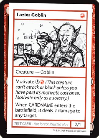 Lazier Goblin (2021 Edition) [Mystery Booster Playtest Cards] | Event Horizon Hobbies CA