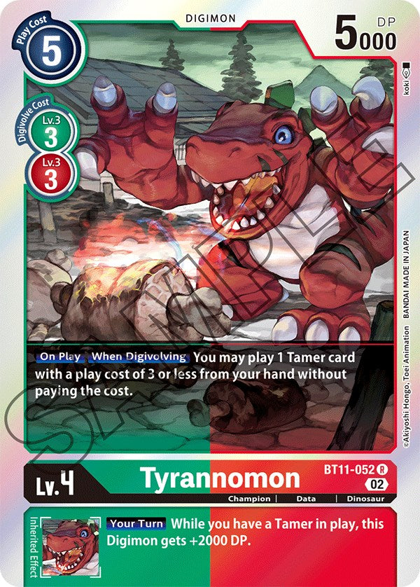 Tyrannomon [BT11-052] [Dimensional Phase] | Event Horizon Hobbies CA