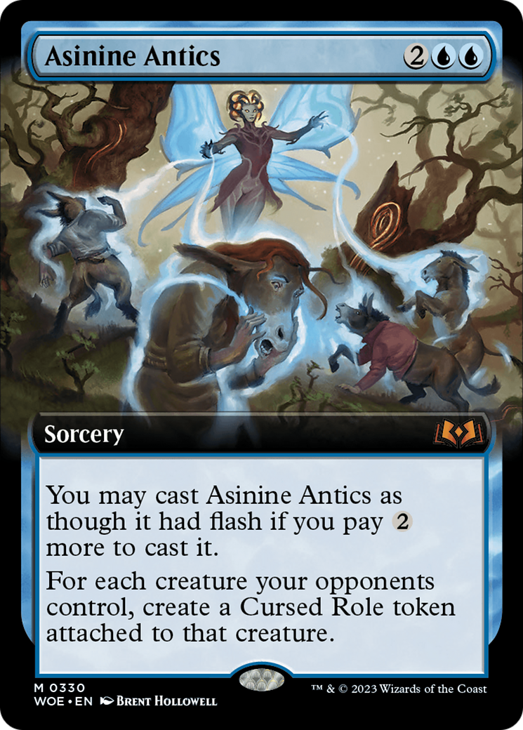 Asinine Antics (Extended Art) [Wilds of Eldraine] | Event Horizon Hobbies CA